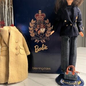 Ralph Lauren Barbie Doll Bloomingdale’s Limited Edition- 1996 release- Opened
